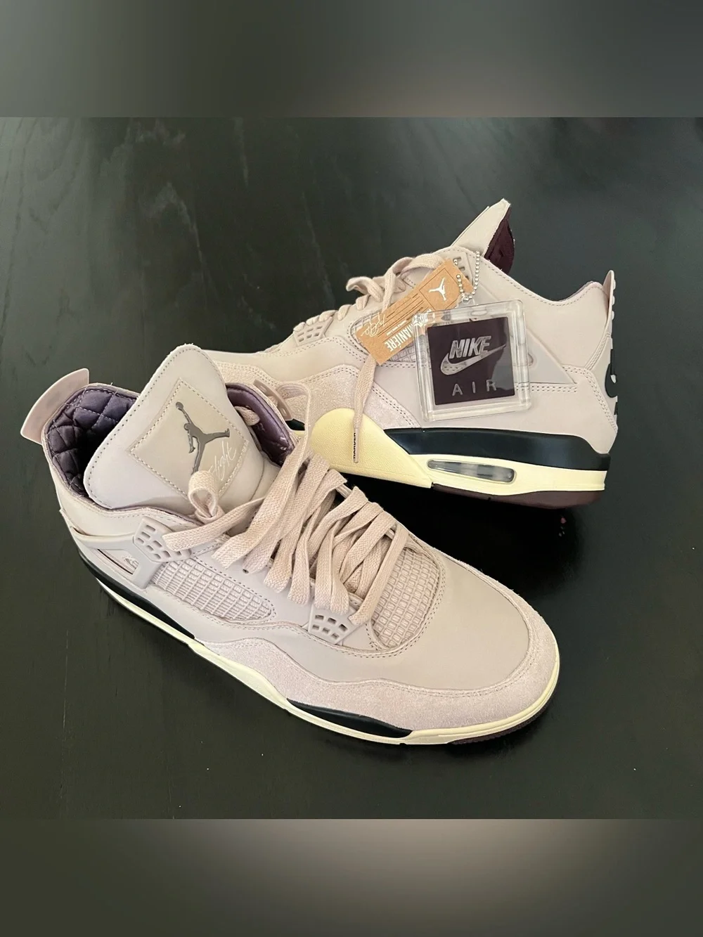 ✔️New✔️ NIKE A Ma Maniére x Air Jordan 4 Retro 'While You Were Sleeping'